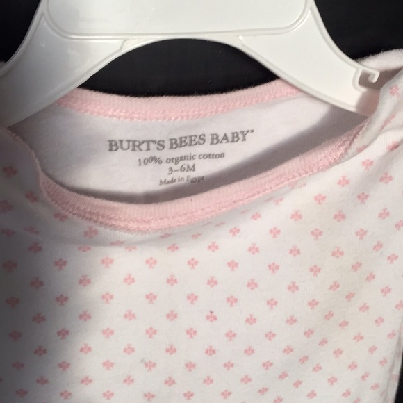 Burt's Bees Baby Pajamas Organic Cotton Baby Sleeper Euc Poshmark